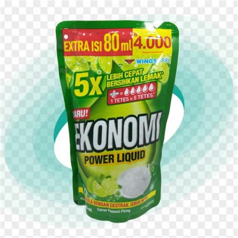 Jual Ekonomi Power Liquid Extra Jeruk Nipis 210ml 80ml Total 290ml