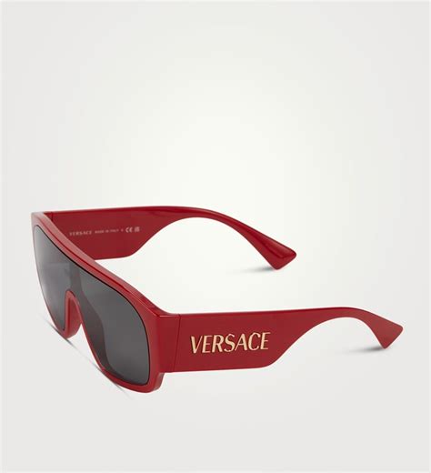 Versace Logo Aviator Sunglasses Unisex Grailed