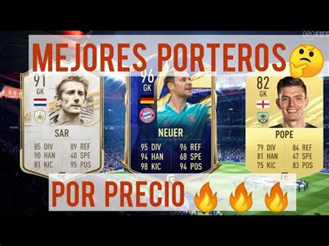 MEJORES Porteros Por Rango De Precio En FIFA 21 YouTube