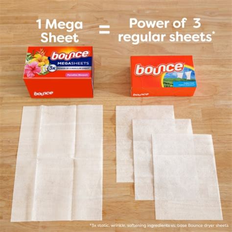 Bounce Outdoor Fresh Clean Lasting Fresh Mega Dryer Sheets Ct