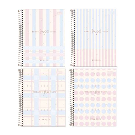 Caderno Colegial Soho Tilibra Mat Ria Folhas Shopee Brasil