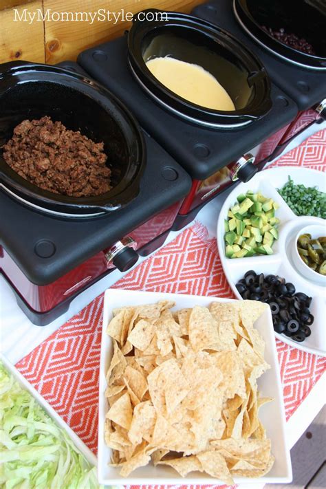 Build Your Own Nacho Bar My Mommy Style