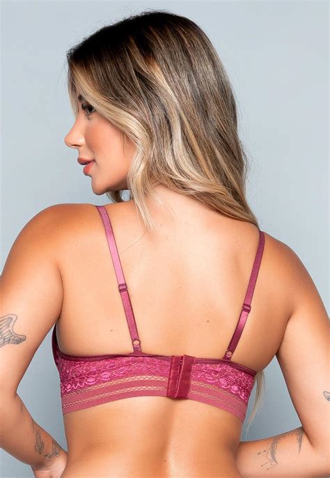 Comprar Suti Lingerie Bojo Renda E El Stico A Partir De R Serra E Mar Modas