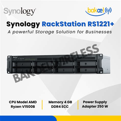 Jual Synology Rackstation Rs Nas Bay Ghz Gb Ram Shopee