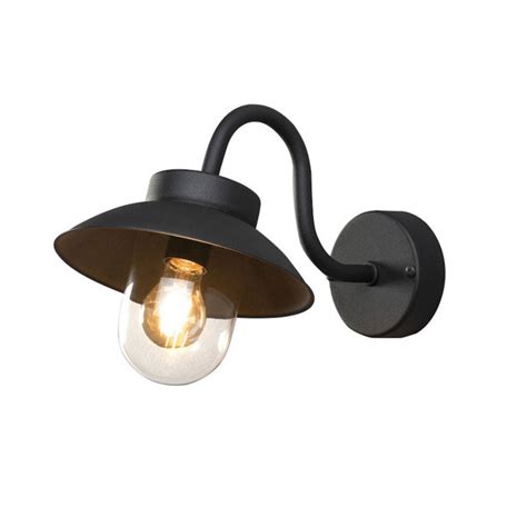 Wandlamp Buiten E27 Vega Mini IP44 Zwart Konstsmide 123led Nl