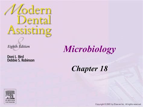 Microbiology Chapter 18 Copyright © 2005 By Elsevier Inc All Rights