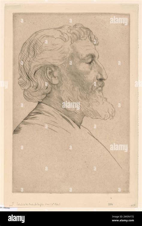 Portrait De Sir Frederick Leighton Pra 2nd Plate Artists