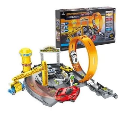 Pista Speedster Pit Stop Looping Carrinho Comp Hot Wheels Cor Outro MercadoLivre