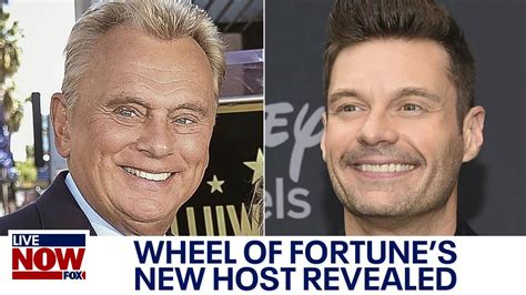 Wheel Of Fortune Ryan Seacrest To Replace Pat Sajak As Host LiveNOW