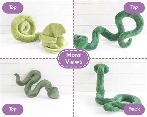 Mix and Match Snake Stuffed Animal Sewing Pattern – BeeZeeArt