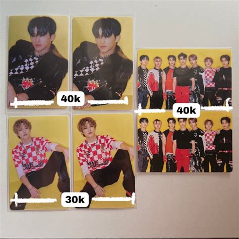 Photocard Pc Sticker Pack Hotsa Hot Sauce Nct Dream Mark Chenle Group Underprice Shopee Malaysia