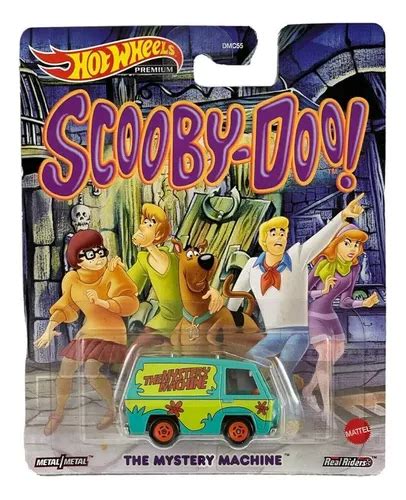 Carrinho Hot Wheels The Mistery Machine Scooby Doo Premium Frete Gr Tis