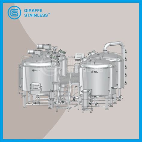 L Hl Bbl Stainless Steel Beer Brewing Equipment Brewhouse