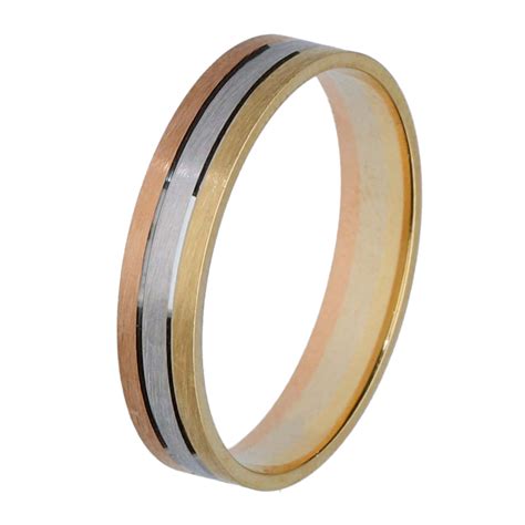 Alianza De Boda Oro 18kts 4 Mm Disponible En Varios En Colores Habana