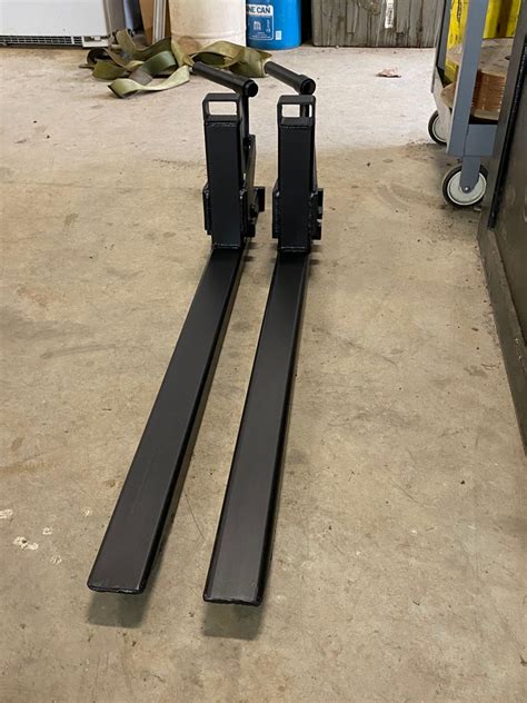 Bucket Forks Clamp On Bucket Forks Tractor Skid Steer Loader Etsy