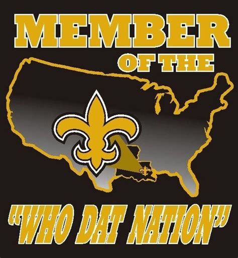 Who Dat Saints Logo - LogoDix