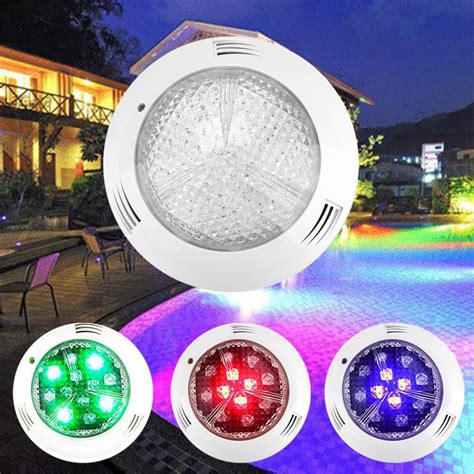 AC 12V 35W LED RGB Unterwasser Licht IP68 Wasserdi Grandado