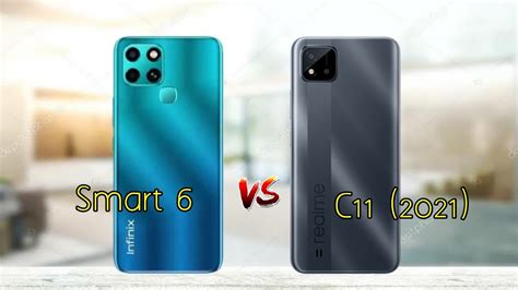 Infinix Smart 6 Vs Realme C11 2021 YouTube