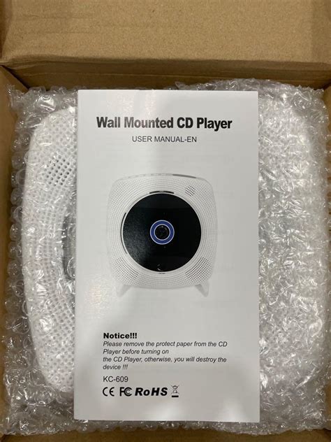 Wall Mounted Cd Player Kc Audio Portable Music Players On Carousell