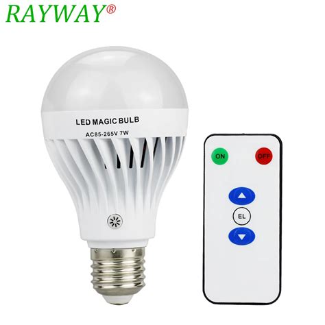 RAYWAY 7W E27 Rechargeable Emergency LED Light Portable Flashlight 85