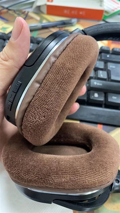 Oval Earphone Pad Mm Earmuff For Baseus D Pro Headset