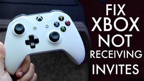 How To FIX Xbox Not Receiving Sending Invites YouTube