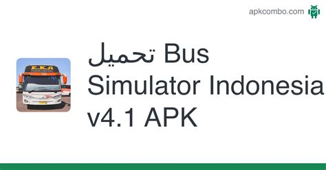 Bus Simulator Indonesia V41 Apk Android Game تنزيل مجاني