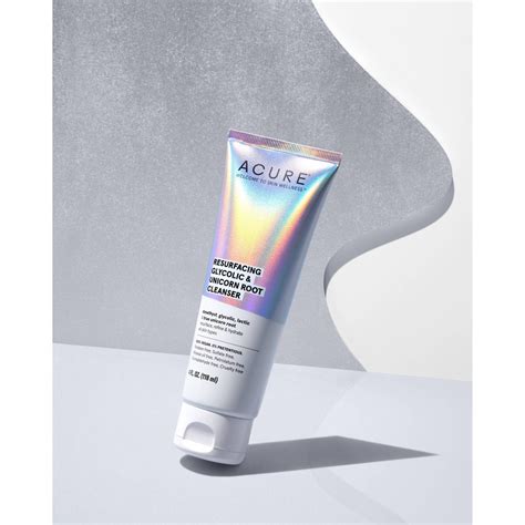 Acure Resurfacing Glycolic Unicorn Root Cleanser 4 Fl Oz 4 Fl Oz