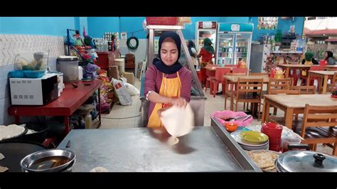 Awek Penebar Roti Canai Di Semporna Sabah Youtube