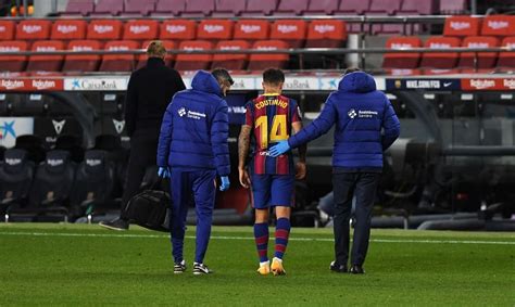 Barcelona provide update on Philippe Coutinho injury