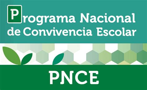 Programa Nacional De Convivencia Escolar Pnce