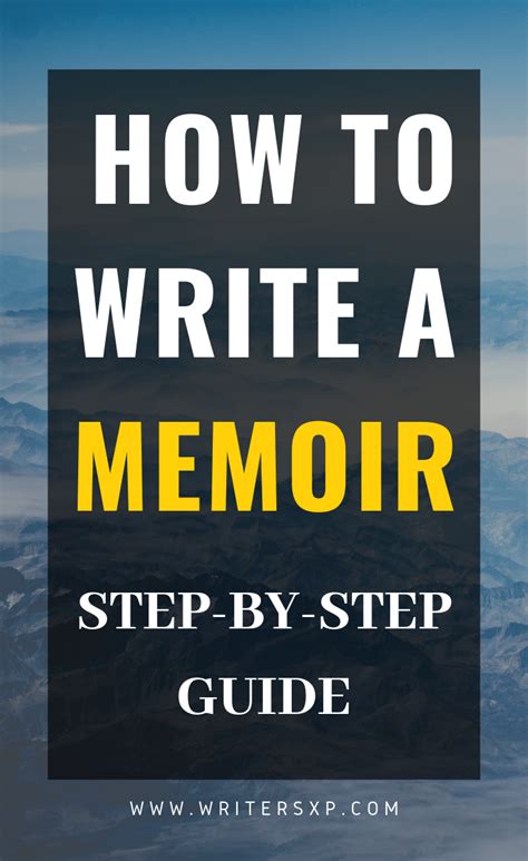 How To Write A Memoir | Complete Step-by-step Guide - WritersXp