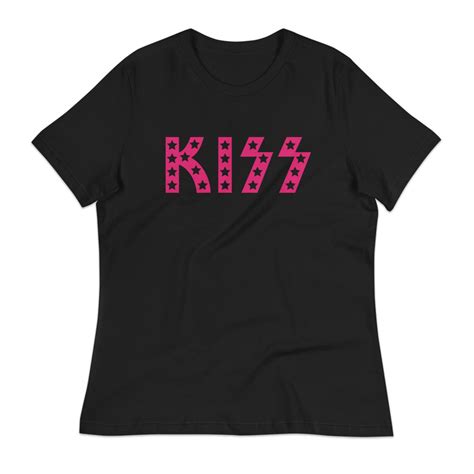 Kiss Ladies T Shirt Kiss Tee Womens Fashion Shirt Etsy