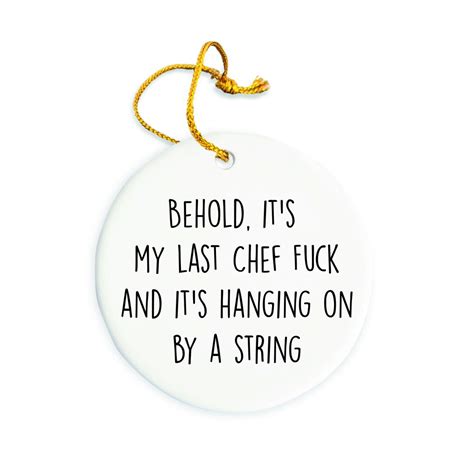 Chef Ornament, Chef Christmas Ornaments, Gift for Chef, Chef Christmas ...