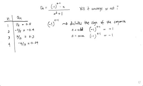 Solved Determine Whether The Sequence Converges Or Diverges If