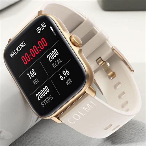 Smartwatch Colmi P Plus Dourado Loja Do Maria