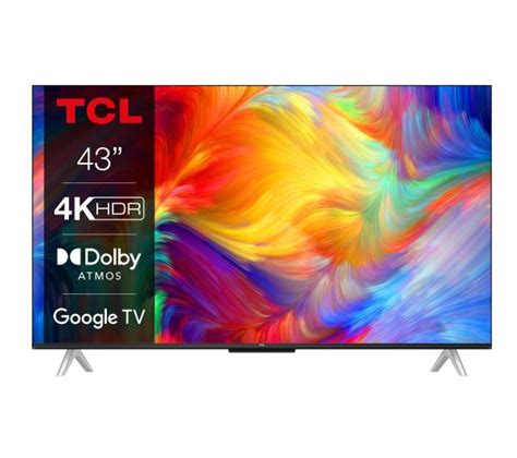 Telewizor Tcl P Led K Google Tv Dolby Vision Dvb T Opinie