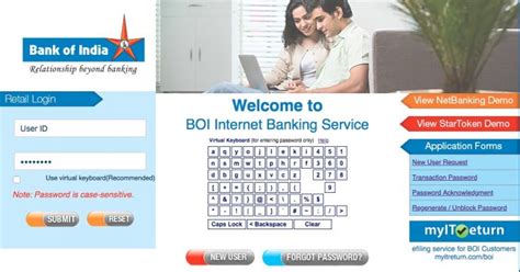 BOI Net Banking How To Activate Bank Of India Net Banking Online