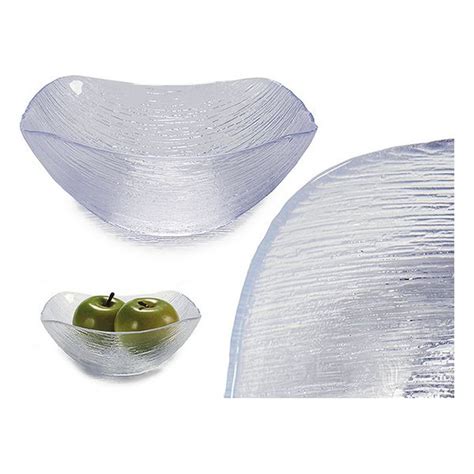 Fruteira Vivalto Vidro Transparente 1000 Ml 18 5 X 7 X 19 Cm Brycus