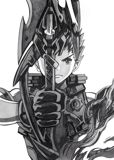 Rex from Xenoblade Chronicles 2 by jtlie on DeviantArt