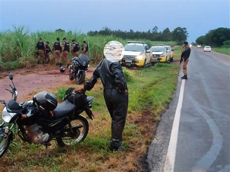 Bandidos Tentam Roubar Moto Na PR 492 Em Tamboara Mas Abordam Atirador