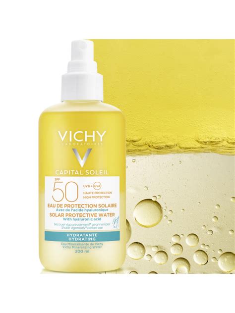 Солнцезащитный спрей Vichy Capital soleil увлажняющий двухфазный SPF 50 ...