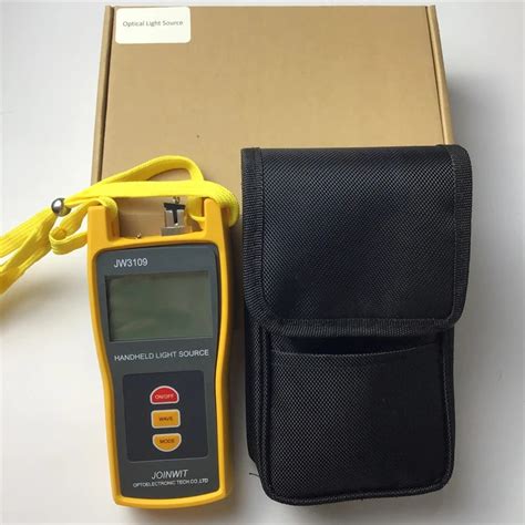 Jw Opm Optical Power Meter Handheld Light Souce Stabilized