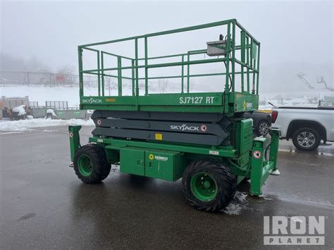 2015 Skyjack SJ7127 RT Dual Fuel 4x4 Scissor Lift In Sun Prairie