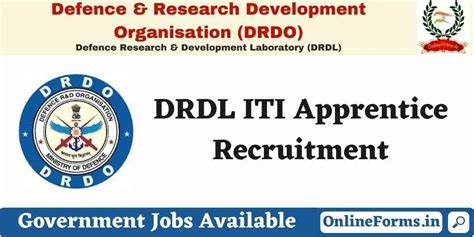 DRDO DRDL Apprentice Recruitment 2023 Apply Now