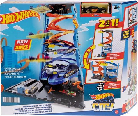 Купить Трек Хот Вилс Гоночная башня в Hot Wheels City Track Set Race Tower HKX цена