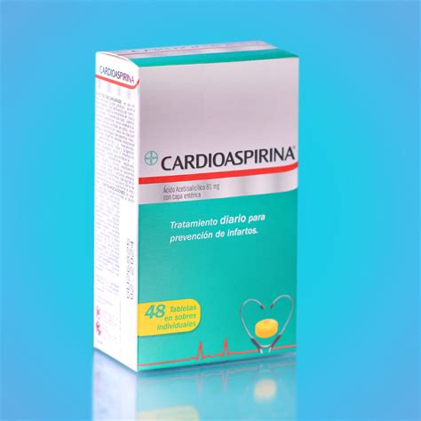 Cardioaspirina En Blister Bayer 48uds Comercial Los Castillos