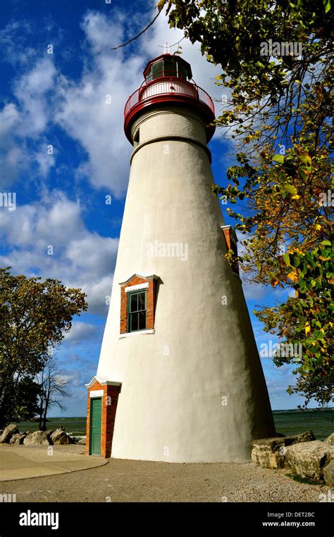 Marblehead Lighthouse - Ohio Stock Photo - Alamy