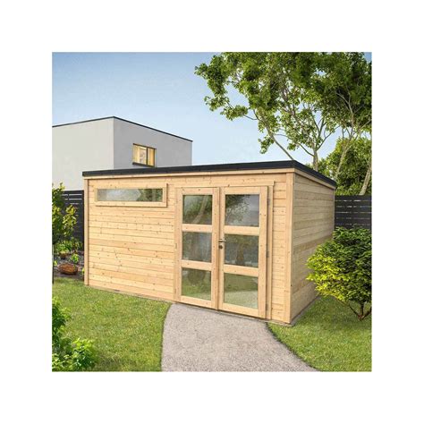 Abri De Jardin Premium Shelty Modern M Toiture En Acier