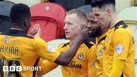 Newport County 1 0 Carlisle United Bbc Sport